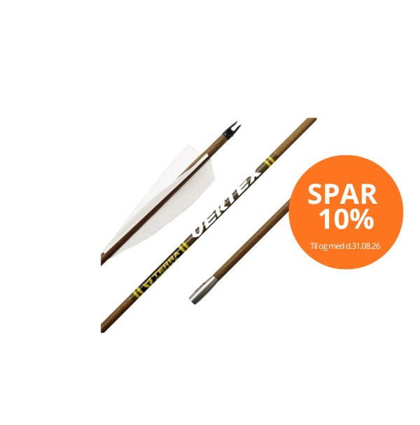 Terra Firma VERTEX traditionel 5 mm færdigmonteret pil 1 stk. tilbud 