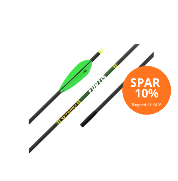 Terra Firma FORTIS 4mm færdigmonteret pil 1 stk. tilbud 