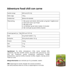 Adventure Food frysetørret turmad chili con carne 