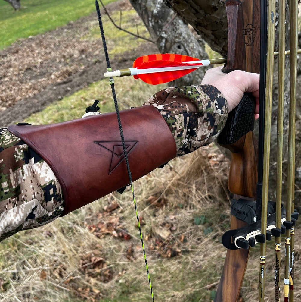 Håndlavet armbeskytter 