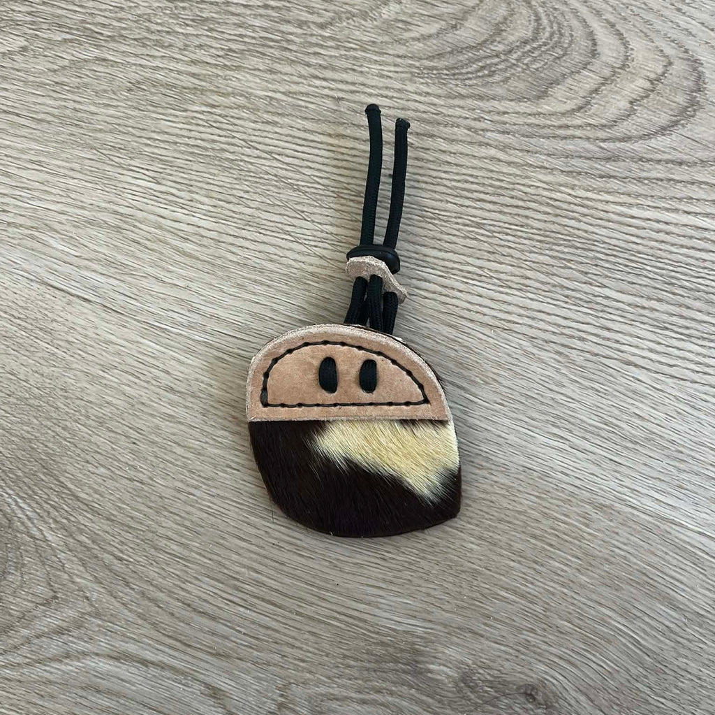 Finger tab koskind med hår 