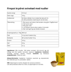 Firepot krydret svinekød med nudler turmad ingredienser 