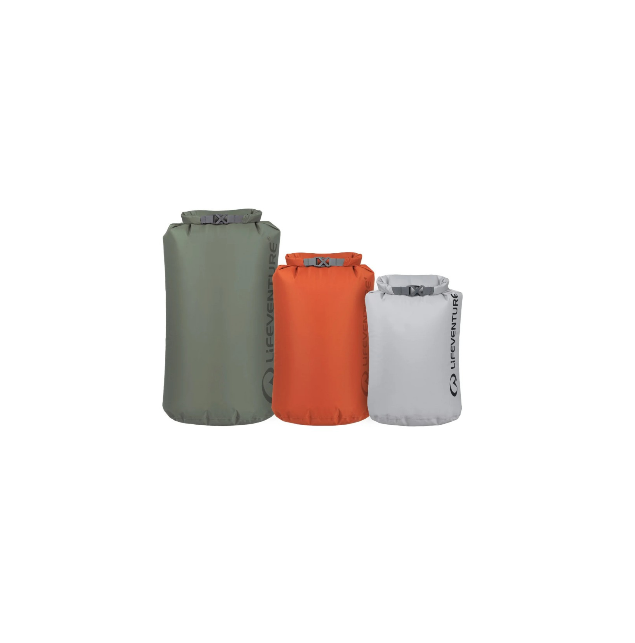 Lifeventure Stormlight Dry Bags – Vandtætte pakkeposer 3 stk.