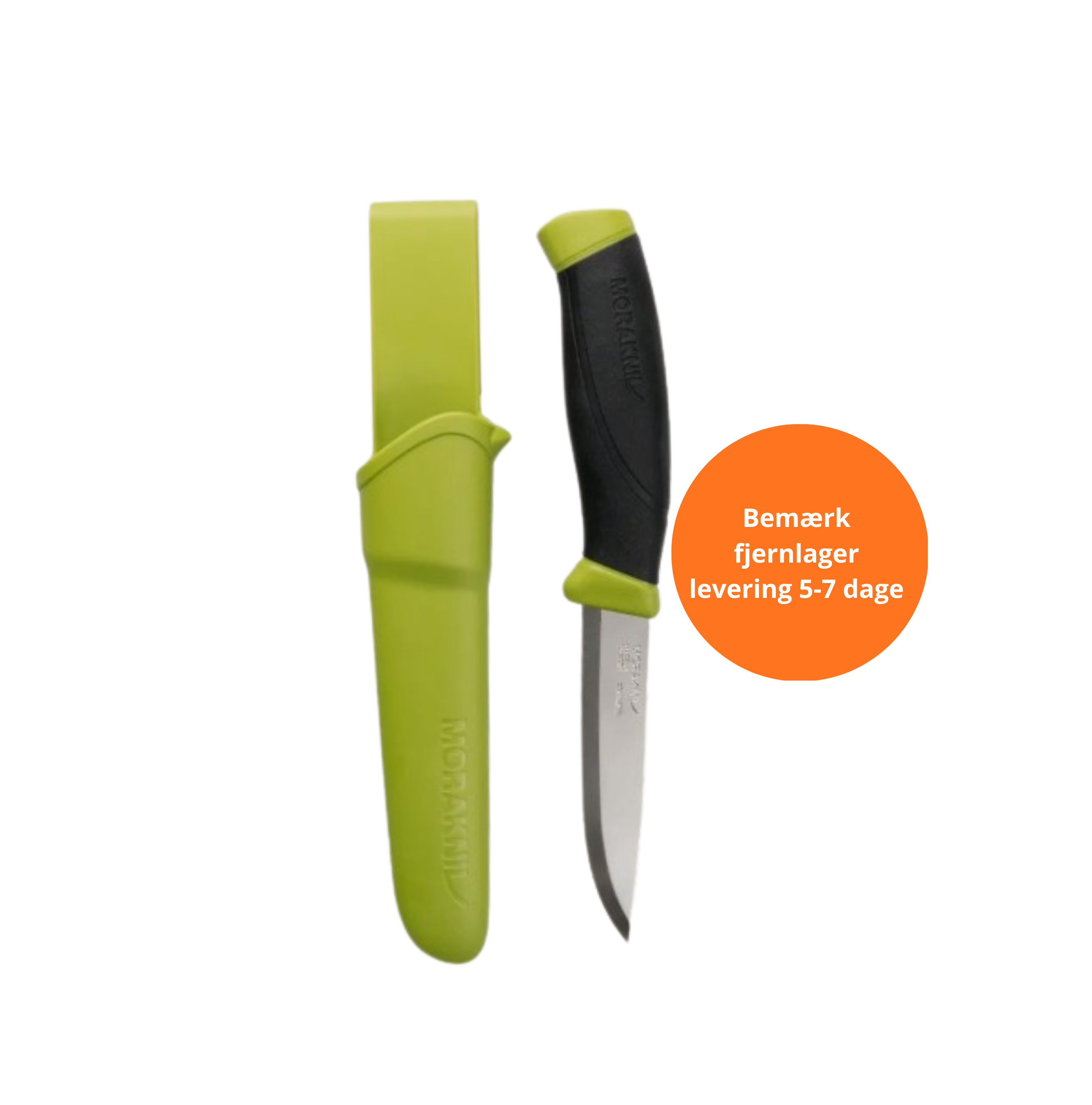Morakniv Companion lime grøn 